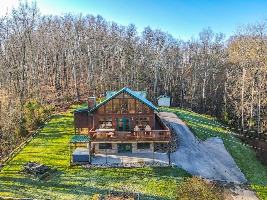 Dog Friendly! Views! Hot Tub! Close To Pf! Gsmnp Sevierville Esterno foto