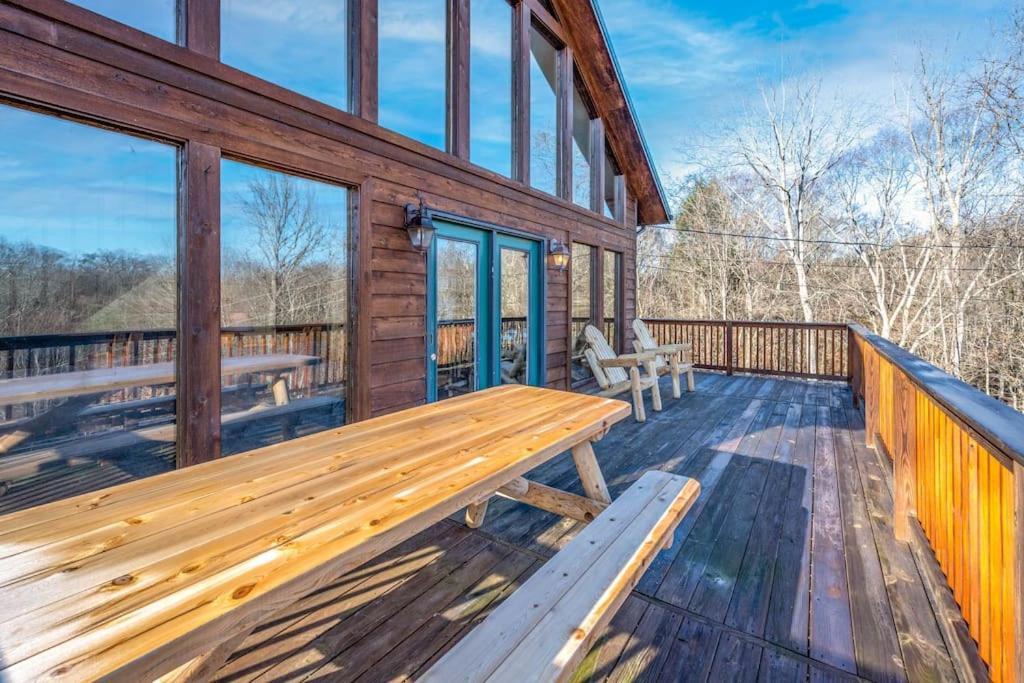 Dog Friendly! Views! Hot Tub! Close To Pf! Gsmnp Sevierville Esterno foto